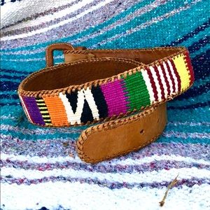 Vintage Boho > Guatemalan Handmade Textile Belt 28